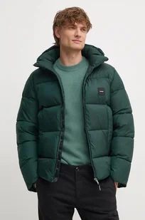 Calvin Klein kurtka męska kolor zielony zimowa K10K113476 - Kurtki męskie - miniaturka - grafika 1