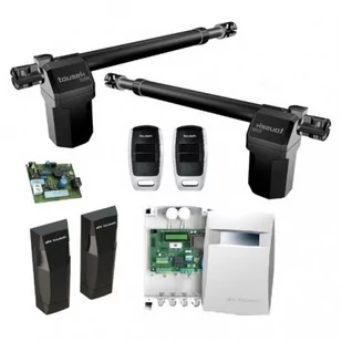 Tousek Zestaw siłowników TURN 10 230V do bram skrzydłowych o wadze do 350 kg i długości do 2,5 m - Zestawy do bram - miniaturka - grafika 1