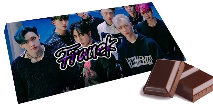 Personalizowana Czekolada STRAY KIDS - SŁODKI PREZENT - TWOJE IMIĘ NADRUK