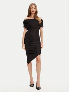 Marciano Guess Sukienka koktajlowa 5YGK06 6334A Czarny Extra Slim Fit - Sukienki - miniaturka - grafika 1