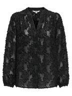 Bluzki damskie - ONLY Bluzka Korsa 15360837 Czarny Oversize - miniaturka - grafika 1