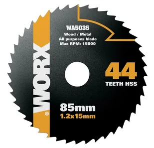 WORX Worx HSS brzeszczot, 1 sztuka - Materiały ścierne - miniaturka - grafika 2