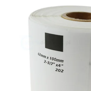 Brother Etykiety Papier do P-touch DK11202 62x100mm 300szt BROTAS30092 - Etykiety do drukarek - miniaturka - grafika 9