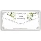 Kartki okolicznościowe i zaproszenia - Karnet-koperta Konfirmacja - miniaturka - grafika 1