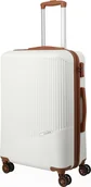 Walizki - Walizka średnia Travelite Bali 67 cm biała - miniaturka - grafika 1