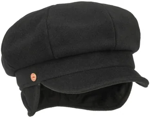 Czapka Newsboy Camilla by Mayser, czarny, L (58-59 cm) - Czapki dla dzieci - miniaturka - grafika 1
