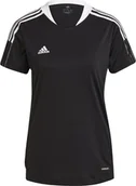 Bluzki damskie - Koszulka damska adidas Condivo 21 Training Jersey czarna GM7582-S - miniaturka - grafika 1