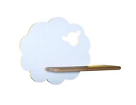 Lampy ścienne - Candellux Lampa kinkiet półeczka 5W LED 4000K IQ Kids Sheep 21-84835 21-84835 - miniaturka - grafika 1