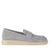 Mokasyny damskie - Mokasyny Gino Rossi ELIA-E25-26281 Szary - miniaturka - grafika 1