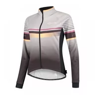 Kurtki damskie - Damska Kurtka Rowerowa  Rogelli Impress Winterjacket | Grey/Gold - Rozmiar S - miniaturka - grafika 1