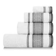 Ręczniki - Ręcznik 100 x 150 Bawełna Panama 500g/m2 Biały - miniaturka - grafika 1