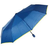 Parasole - Parasol damski granatowy pełen automat do torebki - miniaturka - grafika 1