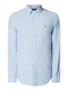 Koszula casualowa o kroju slim fit z tkaniny Oxford - Koszule męskie - miniaturka - grafika 1