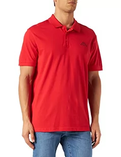 Kappa peleot męska koszulka polo, czerwony, xxl - Koszulki męskie - miniaturka - grafika 1