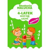 Książki edukacyjne - 4-Latek Uczy Się Liczyć Akademia Malucha Praca zbiorowa - miniaturka - grafika 1