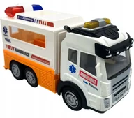 Zabawki zdalnie sterowane - Auto karetka pogotowia ambulans światło dźwięk - miniaturka - grafika 1