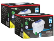 Wkłady filtrujące - Brita Filter Logic Filtr wody Do dzbanka MAXTRA 8 sztuk - miniaturka - grafika 1