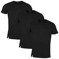 Koszulki męskie - Lacoste Męska piżama Top, czarny, L - miniaturka - grafika 1