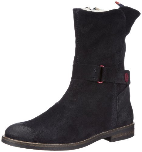 Tommy Hilfiger MEIZ 3A FG56814576 kozaki dziewczęce, niebieski - niebieski Midnight 403-35 EU