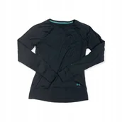Bluzki damskie - Sportowa bluzka damska długi rękaw UNDER ARMOUR L - miniaturka - grafika 1