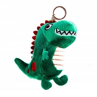 Breloki - ZIELONY DINOZAUR PLUSZOWY BRELOK ZAWIESZKA - miniaturka - grafika 1