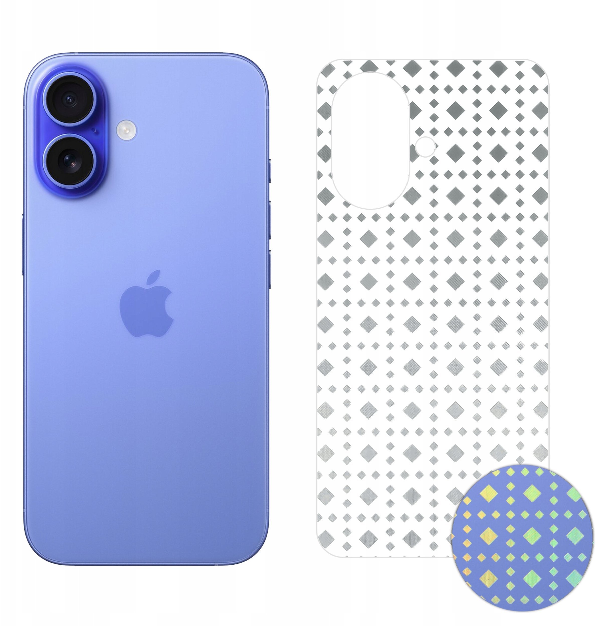 FOLIA HYDROŻELOWA OCHRONNA NA TYŁ TELEFONU WZÓR do iPhone 16 Plus