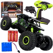 Zabawki zdalnie sterowane - Król Przeszkód Super Samochód Zdalnie Sterowany Rc Monster 4X4 Truck Mocny - miniaturka - grafika 1