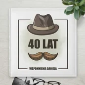 Albumy fotograficzne - Duży album na zdjęcia z nadrukiem dla niego na 40 urodziny - miniaturka - grafika 1