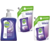 Dezynfekcja - DETTOL Antybakteryjne mydło w płynie + 2x zapas - miniaturka - grafika 1
