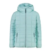 Kurtki i płaszcze dla dziewczynek - CMP Dziewczęca nylonowa kurtka z kapturem ze stałym kapturem dla dziewczynek nylonowa kurtka z kapturem Unisex - dla dzieci i chłopców - miniaturka - grafika 1