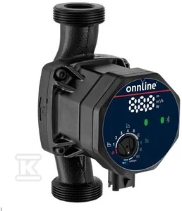 Pompa obiegowa ONNLINE do c.o./klimatyzacji EQC M-PLUS 25-6/180, DN25, przyłącze G 1 1/2" cal Hmax=6m, współczynnik EEI<=0,17 - Pompy obiegowe c.o. - miniaturka - grafika 1