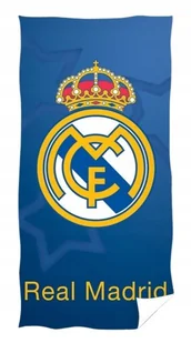 Real Madryt Ręcznik Kibica 70 x 140 cm 100% bawełna Plażowy - Okrycia kąpielowe dla dzieci Real Madryt Ręcznik Kibica 70 x 140 cm 100% bawełna Plażowy - Okrycia kąpielowe dla dzieci - miniaturka - grafika 1