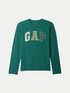 Bluzki damskie - Gap Bluzka 490575-00 Zielony Regular Fit - miniaturka - grafika 1