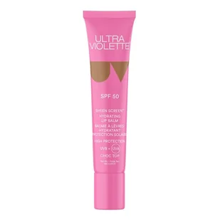 Ultra Violette - Sheen Screen Spf 50 Smoothie - Nawilżający Przeciwsłoneczny Balsam Do Ust - Choc Top  15 g - Dla Kobiet - Kremy do twarzy z filtrem - miniaturka - grafika 1
