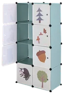 Półki i regały dla dzieci - LIVARNO home Regał dziecięcy z 8 przegródkami Lis - miniaturka - grafika 1