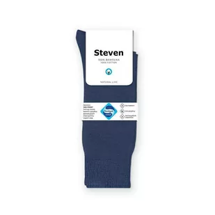 Skarpety 100% bawełna jeans - Skarpetki damskie - miniaturka - grafika 1