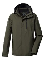 Kurtki i kamizelki sportowe męskie - Killtec Kurtka funkcyjna w kolorze khaki - miniaturka - grafika 1