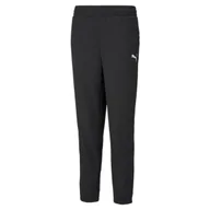 Dresy damskie - Spodnie dresowe damskie Puma ACTIVE WOVEN czarne 58686301-L - miniaturka - grafika 1