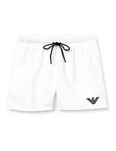 Emporio Armani Swimwear Emporio Armani Essential bokserki męskie, białe, rozmiar 50, biały - Kąpielówki męskie - miniaturka - grafika 1