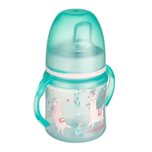Canpol babies EasyStart, Kubek treningowy, 120 ml, Sweet fun, Zielony królik - Kubki dla dzieci - miniaturka - grafika 1