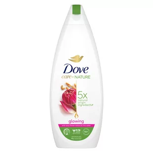 Unilever, Dove Care By Nature, Żel pod prysznic Glowing  Lotus Flower Extract & Rice Water, 600 ml - Kosmetyki do kąpieli - miniaturka - grafika 1