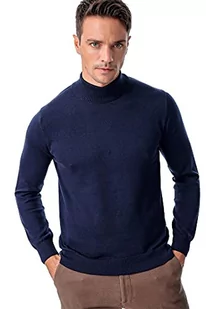 Bonamaison Men's TRMRVN100021 sweter męski, granatowy, XXL (DE) - Swetry męskie - miniaturka - grafika 1