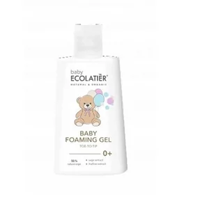 ECOLATIER Żel pieniący dla niemowląt „Od stóp do głów” 0+ 250ml - Kosmetyki kąpielowe dla dzieci - miniaturka - grafika 1