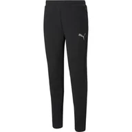 Dresy męskie - Spodnie dresowe męskie Puma EVOSTRIPE czarne 58942601-S - miniaturka - grafika 1