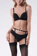 Akcesoria do bielizny - Pas do pończoch z elastycznych taśm Poppy - miniaturka - grafika 1