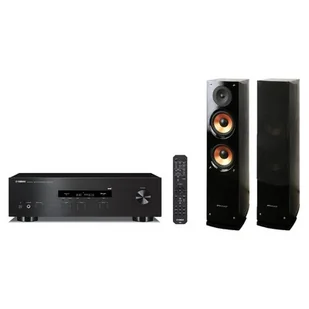 Yamaha RS202D + Pure Acoustics Nova 6 Czarny RS202D BL+5.0 PURE A - Zestawy stereo - miniaturka - grafika 1