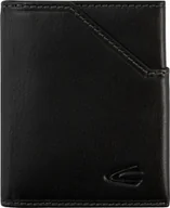 Portfele - Camel Active Small Slim CAMEL ACTIVE skórzany portfel, etui czarny 286-702 60 RFID - miniaturka - grafika 1
