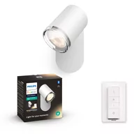 Systemy inteligentnych domów - Philips Hue Philips Hue White ambiance Kinkiet Adore pojedynczy biały - miniaturka - grafika 1