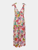 Sukienki - YAS Sukienka letnia Briella 26032884 Kolorowy Regular Fit - miniaturka - grafika 1