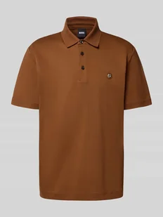 Koszulka polo o kroju Regular Fit z czystej bawełny - Koszulki męskie - miniaturka - grafika 1